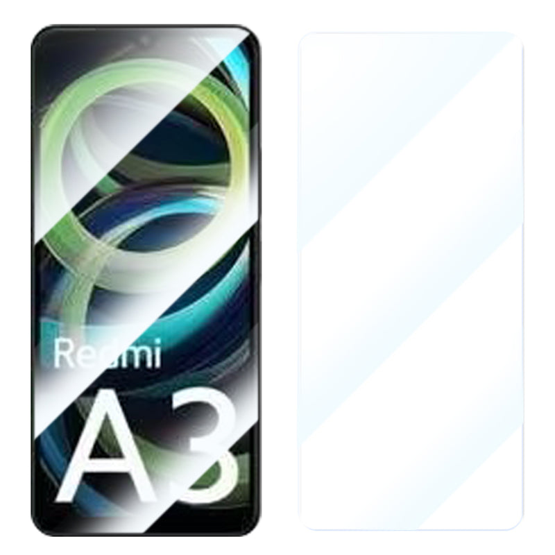 RURIHAI For Xiaomi Redmi A3+ Screen Protector High Aluminium-silicon Glass Film High Transparency