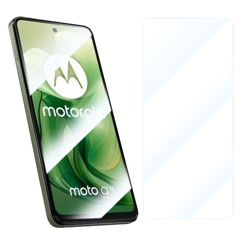 RURIHAI For Motorola Moto G24 4G / G04 4G Screen Protector Ultra-Clear 9H Hardness Screen Film