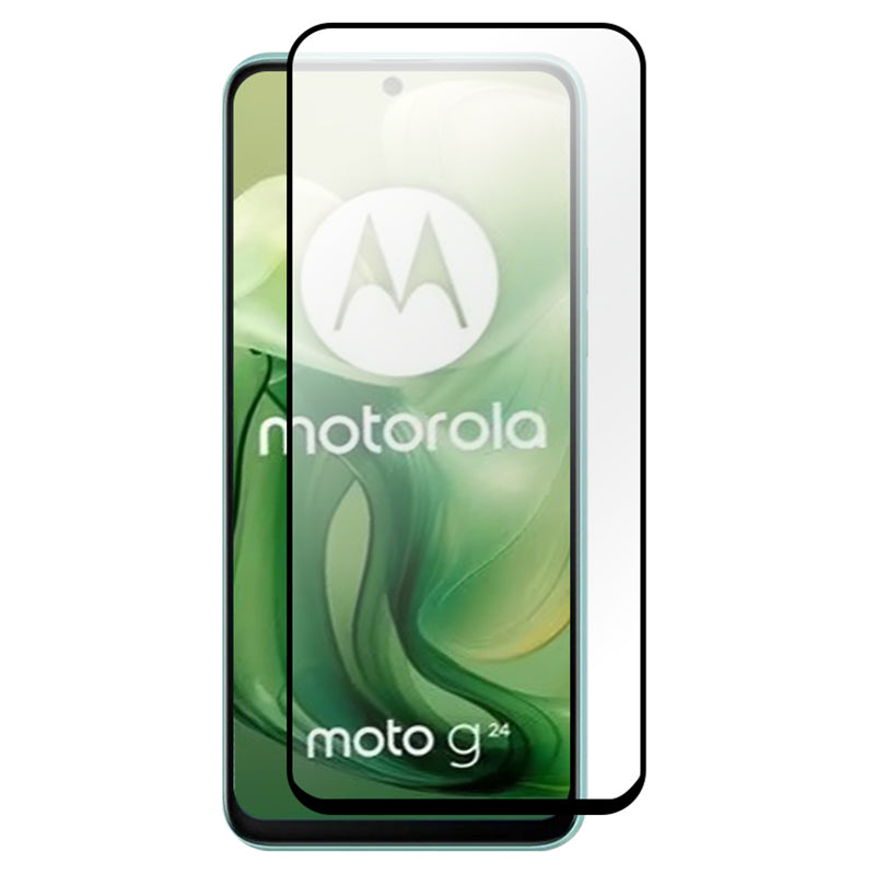 RURIHAI 10Pcs For Motorola Moto G24 4G / G04 4G / Moto G24 Power Film Secondary Hardening Full Glue Screen Protector