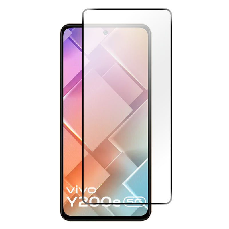 RURIHAI For vivo Y200e 5G Full Glue Screen Protector Secondary Hardening Ultra Clear Film