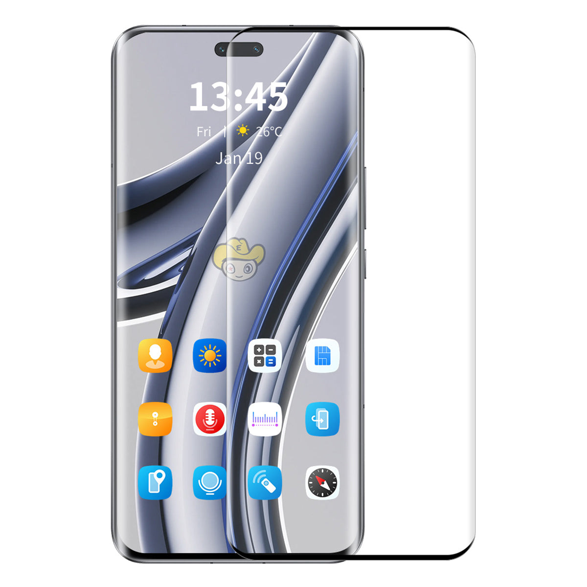ENKAY HAT PRINCE For Huawei nova 12 Pro 5G / 12 Ultra 5G Screen Protector 3D Curved Full Coverage HD Clear