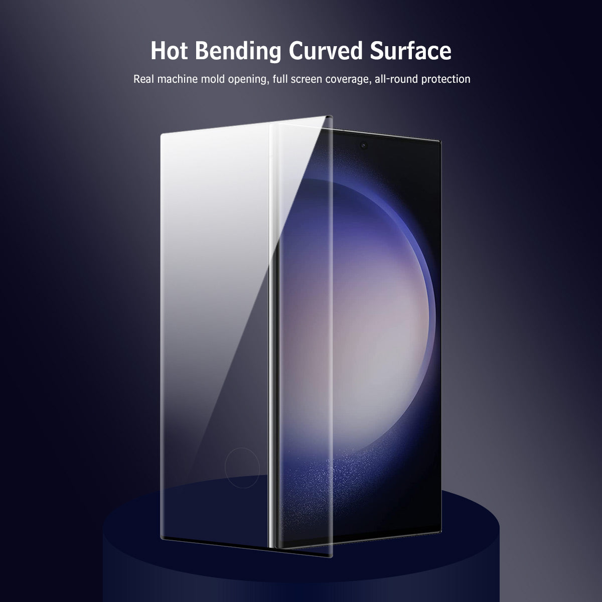 ENKAY HAT PRINCE For Samsung Galaxy S23 Ultra Tempered Glass Screen Protector Easy Install