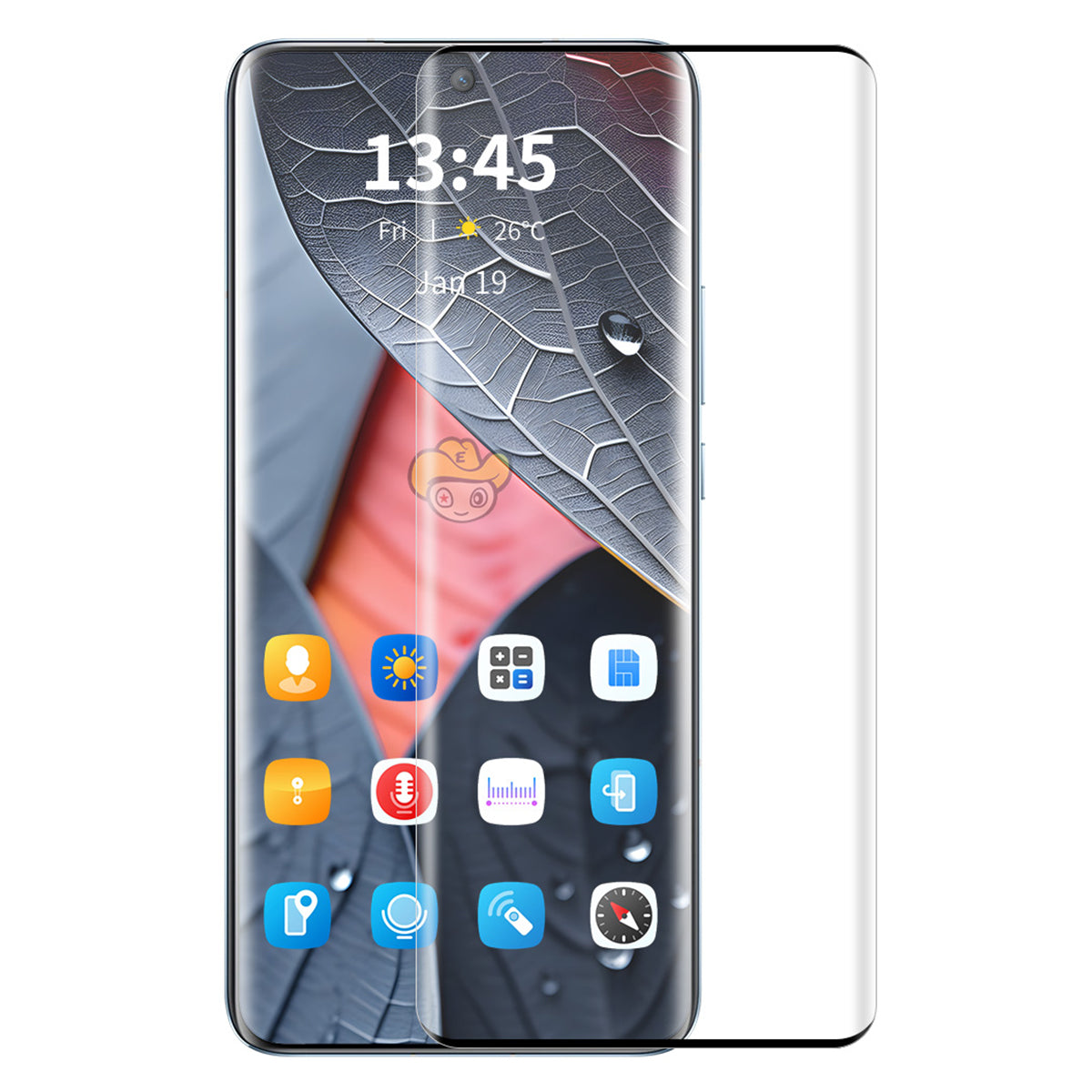ENKAY HAT PRINCE For vivo X100 5G / X100 Pro 5G Curved Screen Protector Crystal-Clear Tempered Glass Screen Film