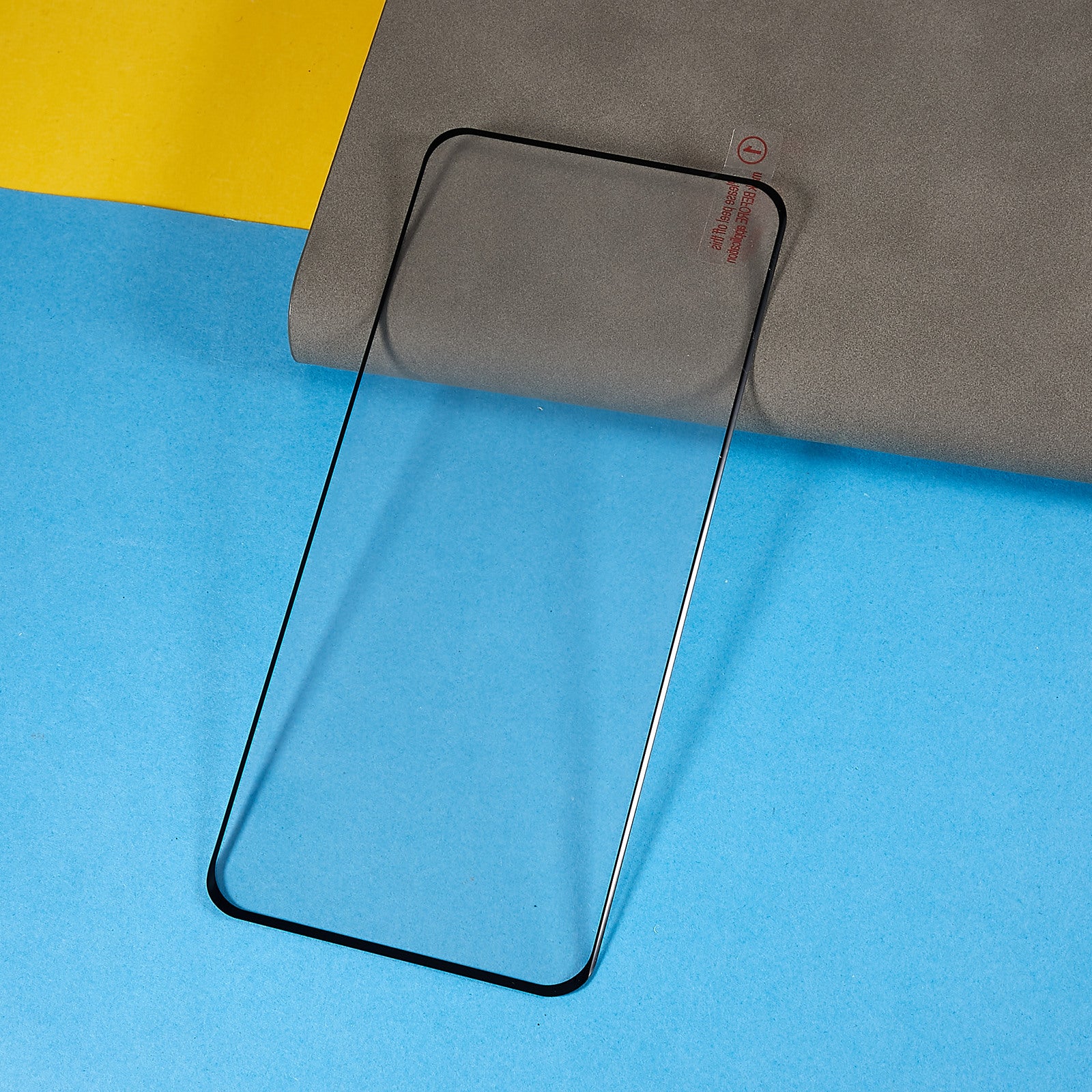 For Realme 12 Pro 5G / 12 Pro+ 5G Screen Protector Silk Printing Curved Edge Tempered Glass Film