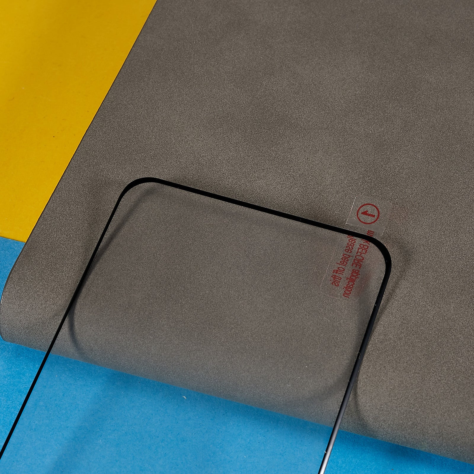 For Realme 12 Pro 5G / 12 Pro+ 5G Screen Protector Silk Printing Curved Edge Tempered Glass Film