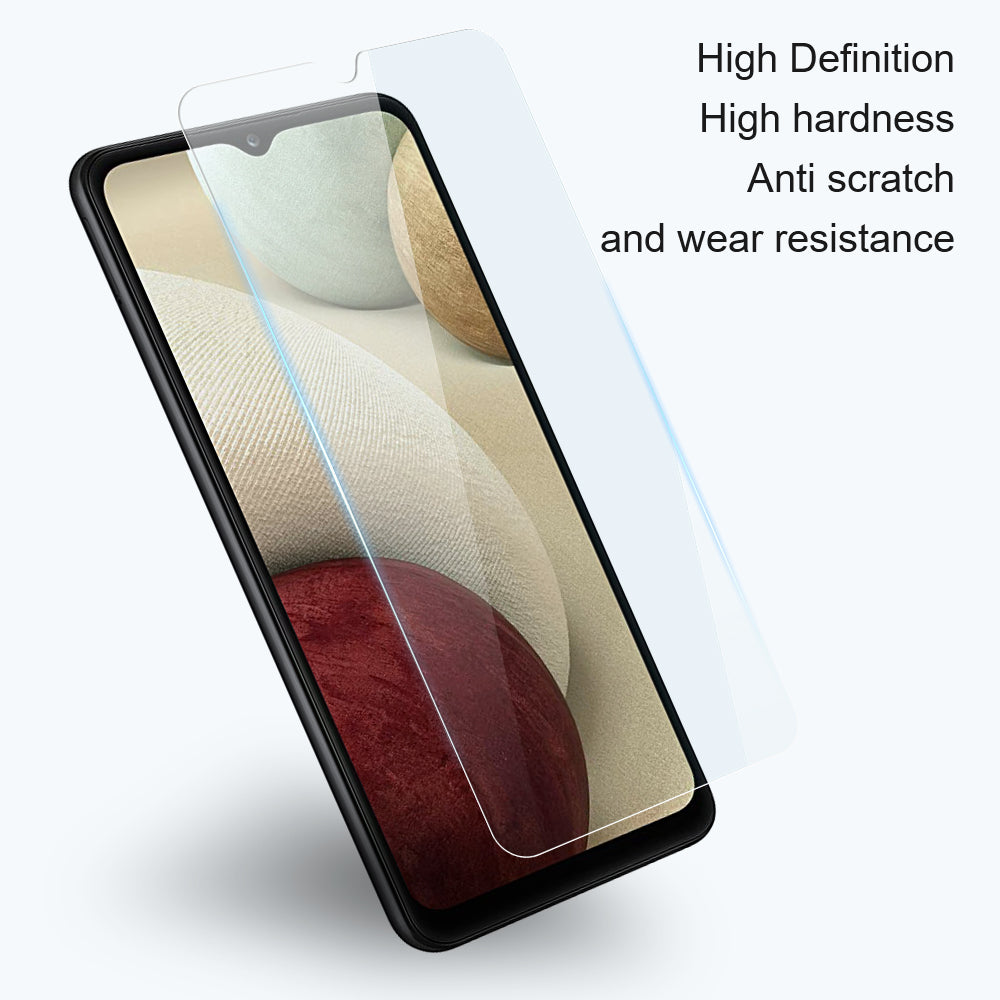 AMORUS For Samsung Galaxy M15 5G Screen Protector High Aluminum-silicon Glass Film 2.5D Edge Case Friendly