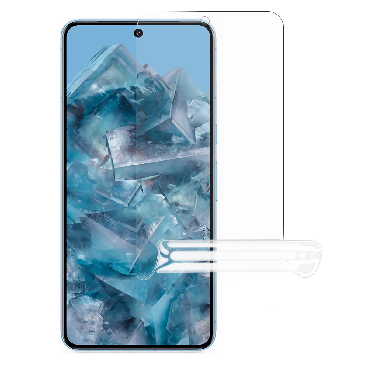 For Google Pixel 9 Pro Hydrogel Film Flexible TPU Ultra Clear Full Screen Protector