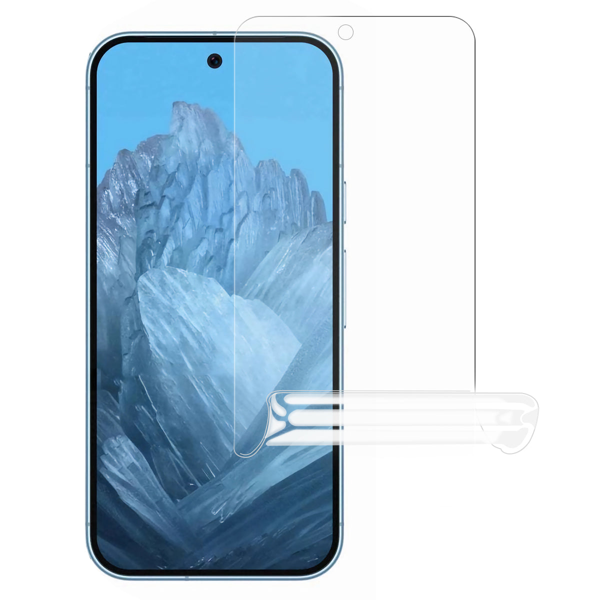 For Google Pixel 9 Full Screen Protector Scratch-proof TPU Hydrogel Film