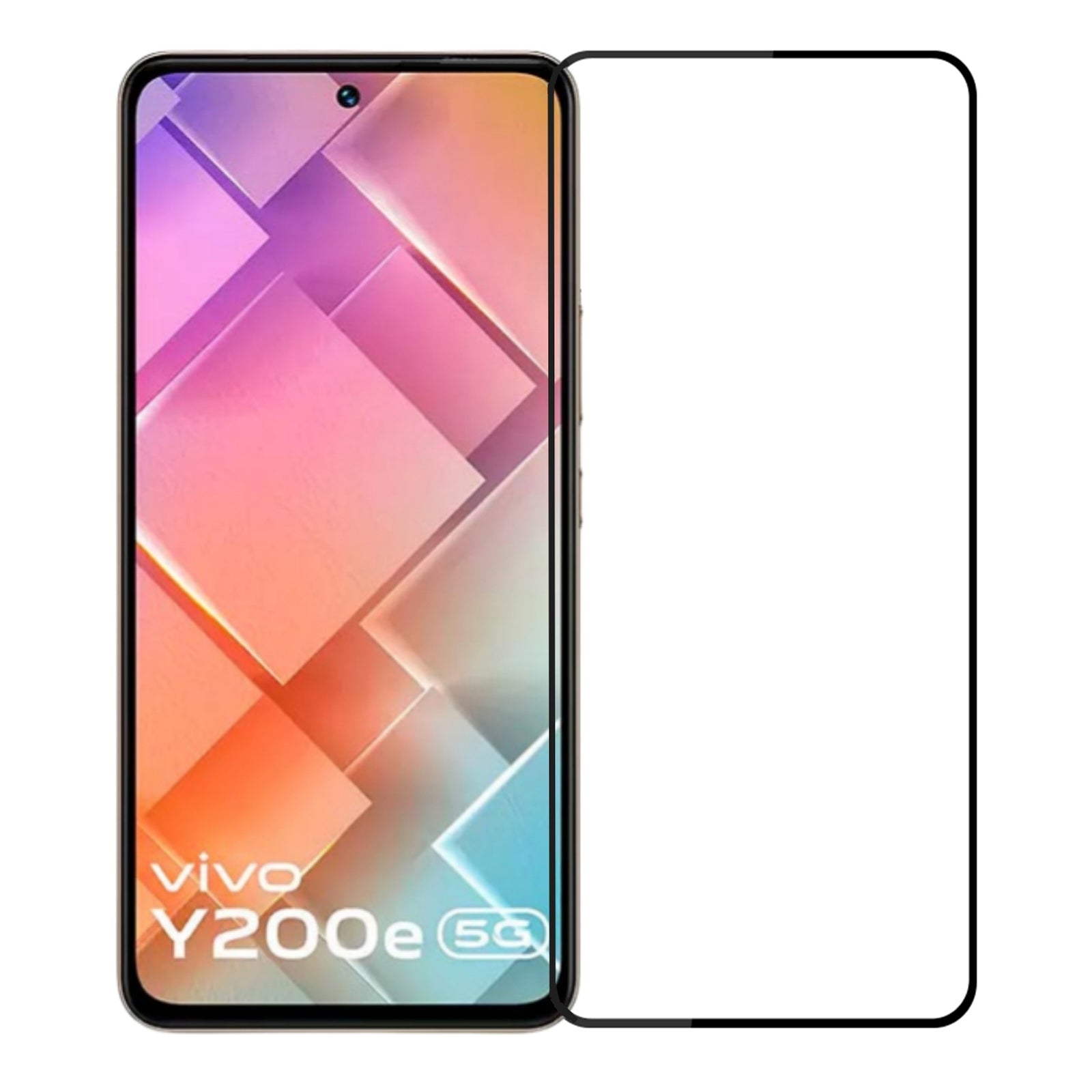 PINWUYO JK Tempered Glass Film Series-2 for vivo Y200e 5G Anti-explosion HD Clear Screen Protector