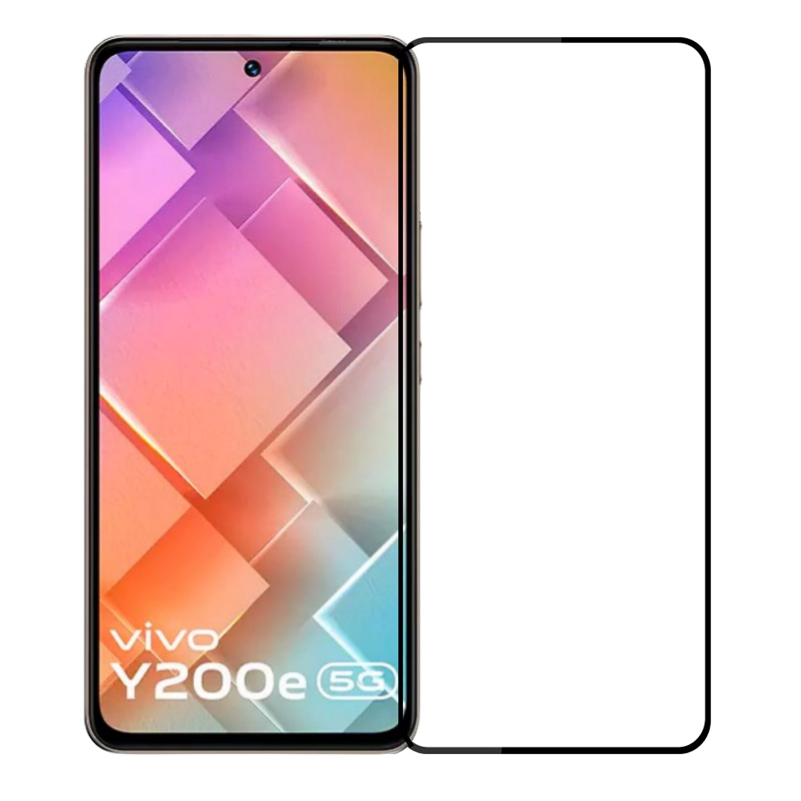MOFI JK Tempered Glass Film Series-1 for vivo Y200e 5G Full Glue HD Clear Full Screen Protector
