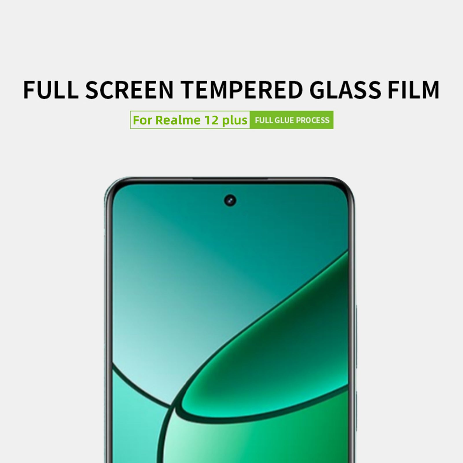 PINWUYO JK Series-2 for Realme 12+ 5G Tempered Glass Film Anti-explosion HD Clear Screen Protector