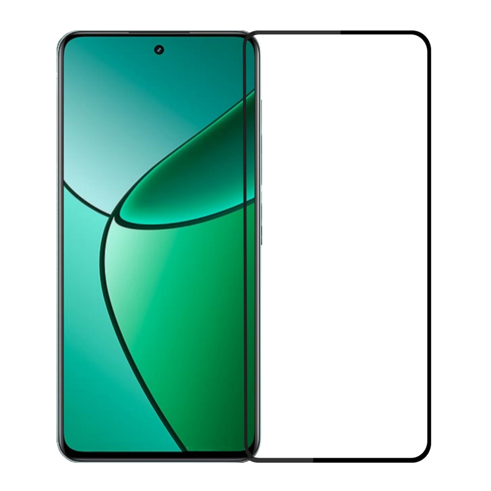 MOFI JK Series-1 for Realme 12+ 5G Tempered Glass Screen Protector Full Glue HD Clear Screen Film