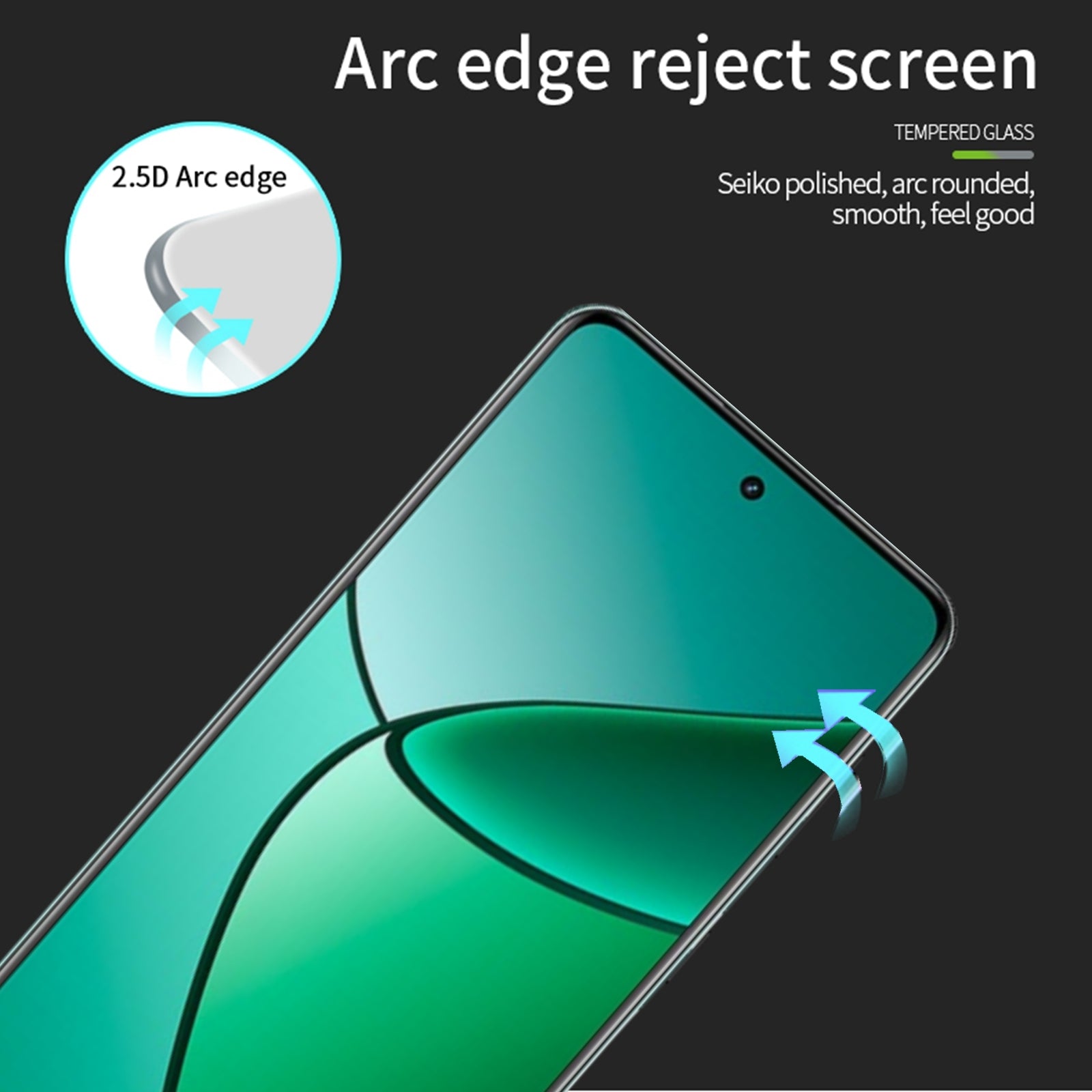MOFI JK Series-1 for Realme 12+ 5G Tempered Glass Screen Protector Full Glue HD Clear Screen Film