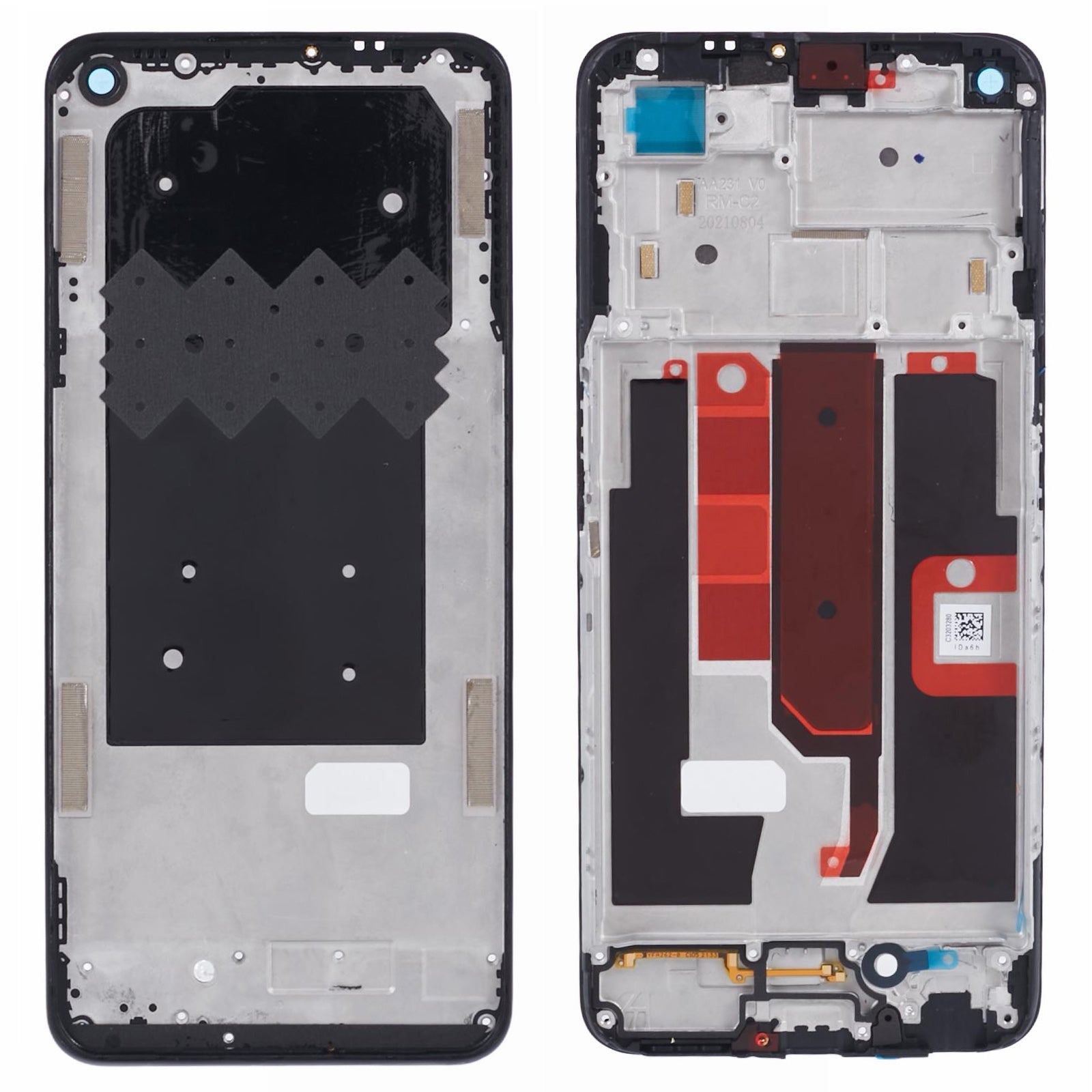 For Oppo A93s 5G Middle Plate Frame Repair Part (A-Side) (without Logo)
