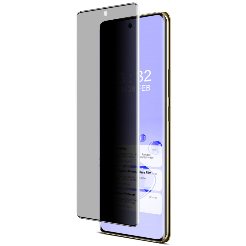 IMAK For Realme 12 Pro 5G / 12 Pro+ 5G Privacy Screen Protector 3D Curved Edge Anti-scratch Film
