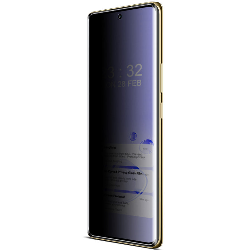 IMAK For Realme 12 Pro 5G / 12 Pro+ 5G Privacy Screen Protector 3D Curved Edge Anti-scratch Film