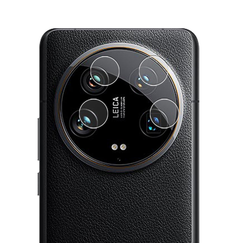 AMORUS For Xiaomi 14 Ultra Camera Lens Protector Tempered Glass Precise Lens Cutout Film