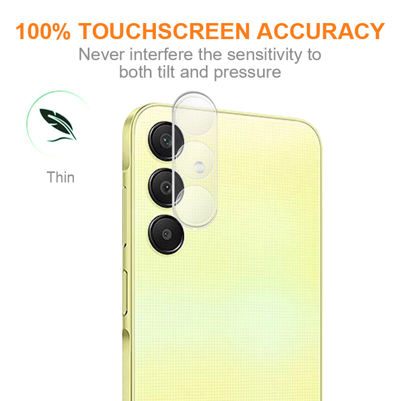 AMORUS For Samsung Galaxy A25 5G (Global) (161.0 x 76.5 x 8.3mm) / A15 5G Camera Lens Protector Silk Printing Tempered Glass Film