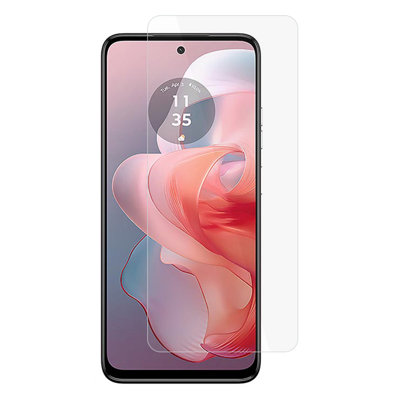 AMORUS For Motorola Moto G Power (2024) Clear Screen Protector 2.5D 9H Hardness High Aluminum-silicon Glass Film