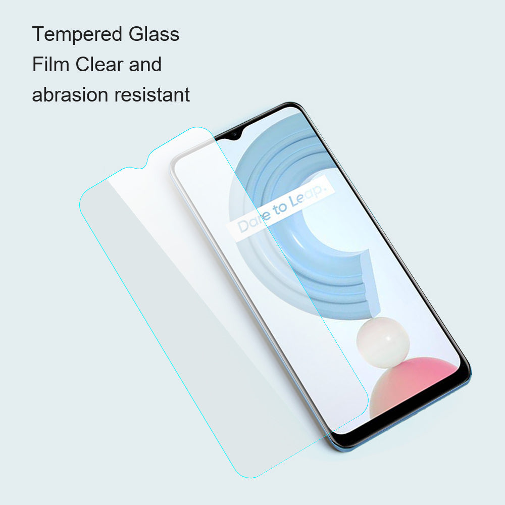 AMORUS For Realme 12 High Aluminum-silicon Glass Film 2.5D 9H Hardness Screen Protector