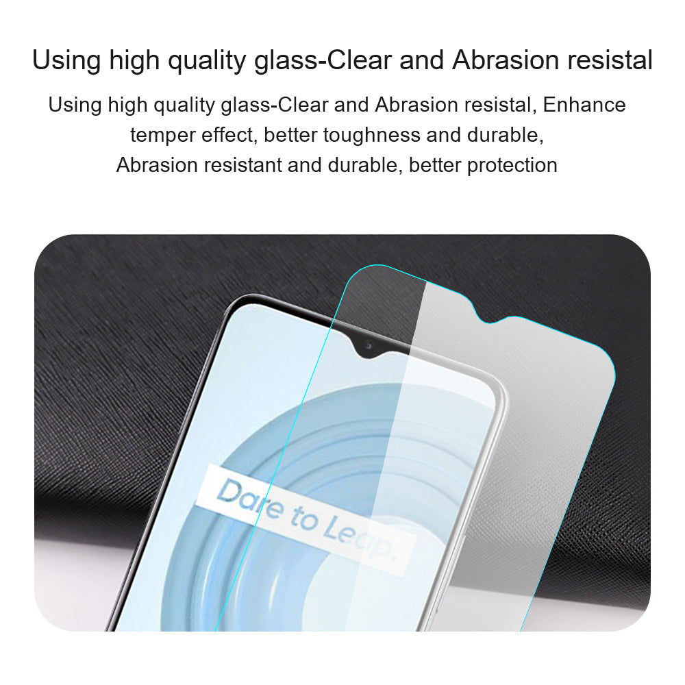 AMORUS For Realme 12 High Aluminum-silicon Glass Film 2.5D 9H Hardness Screen Protector