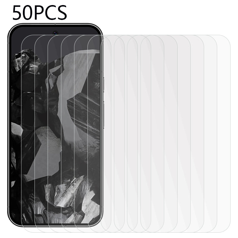 50PCS For Google Pixel 9 Pro Tempered Glass 0.3mm 2.5D Screen Protector Explosion-proof