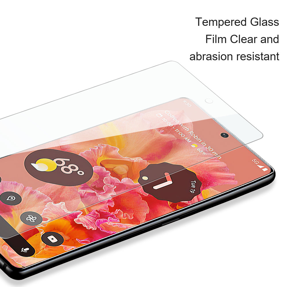 AMORUS For Google Pixel 9 Pro 2.5D Screen Protector High Aluminum-silicon Glass Film