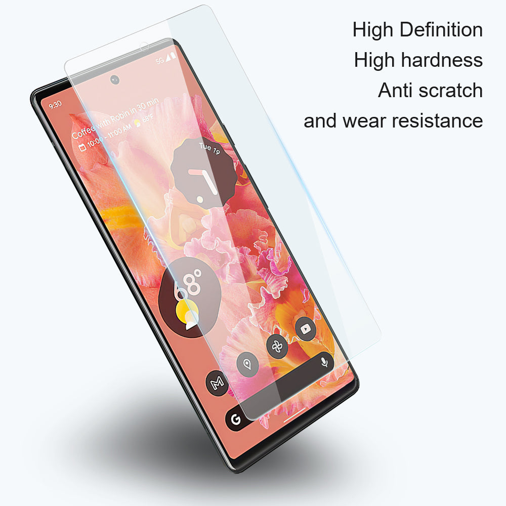 AMORUS For Google Pixel 9 Pro 2.5D Screen Protector High Aluminum-silicon Glass Film