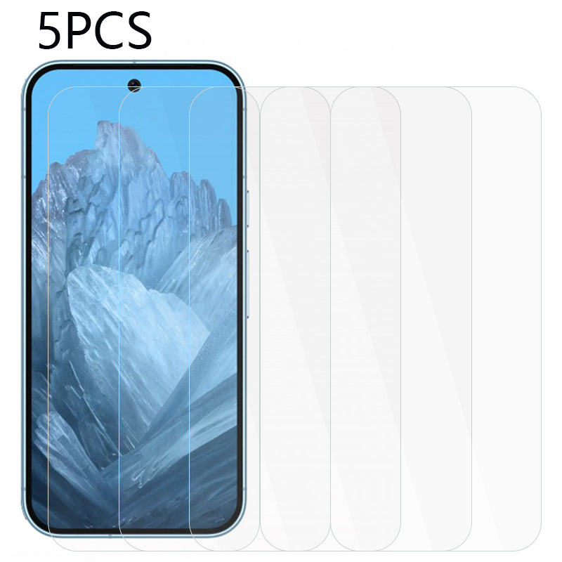 5PCS For Google Pixel 9 Screen Protector Tempered Glass 9H Hardness Film 0.3mm 2.5D