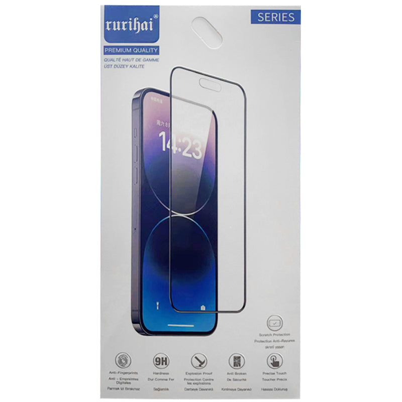 RURIHAI 10Pcs For Huawei nova 12 5G Full Screen Protector Secondary Hardening 0.26mm High Aluminum-silicon Glass Film