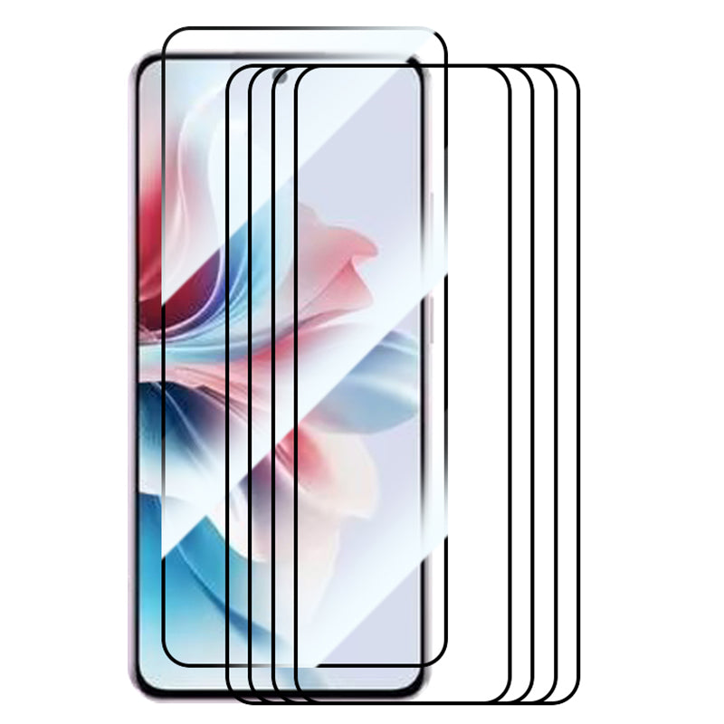 RURIHAI 10Pcs For Oppo Reno11 F 5G 0.26mm Screen Protector Secondary Hardening High Aluminum-silicon Glass Film