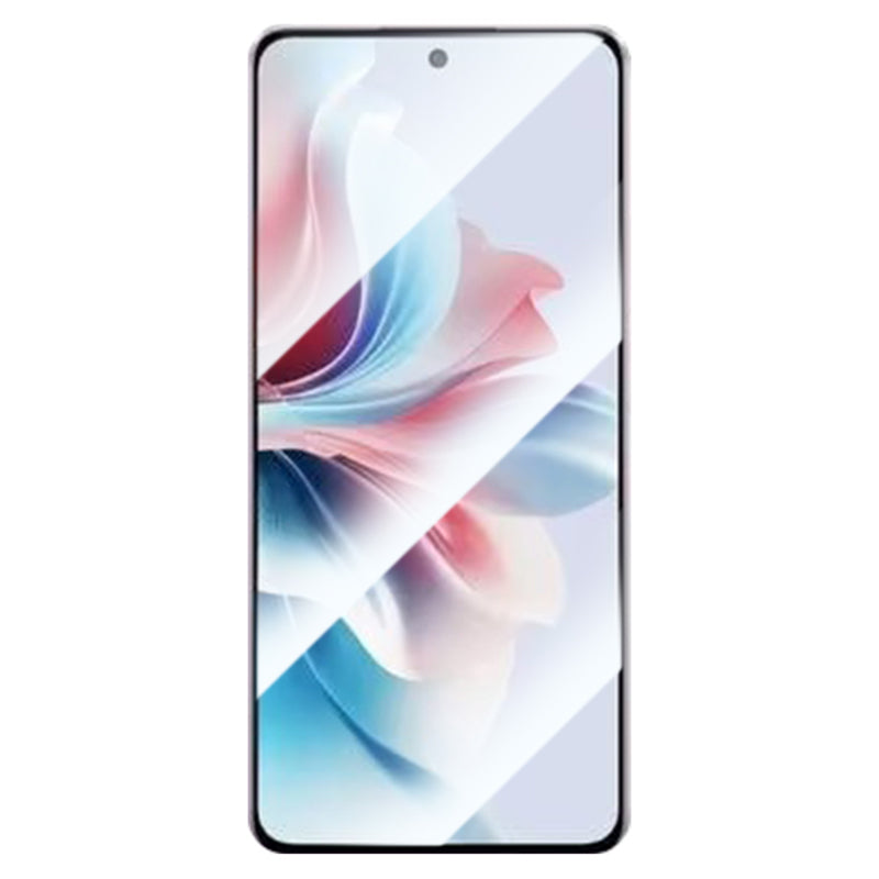 RURIHAI 10Pcs For Oppo Reno11 F 5G 0.26mm Ultra Thin Screen Protector 2.5D High Aluminium-silicon Glass Film