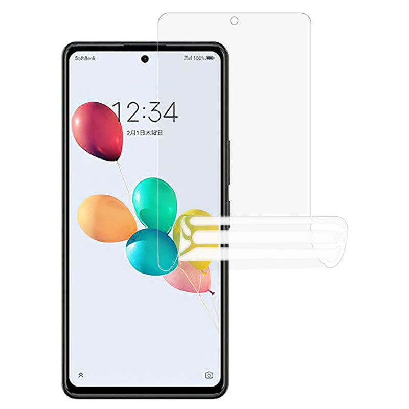 For ZTE Anshin Family A303ZT TPU Screen Protector Anti-glare Hydrogel Film