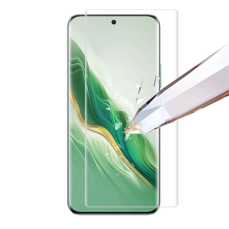 RURIHAI For Honor Magic6 5G UV Liquid Screen Protector CSG Glass Film Fingerprint Unlock Compatible