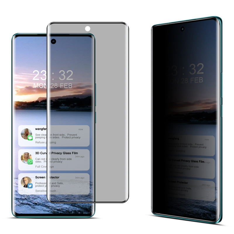 IMAK For vivo V30 5G / V30 Pro 5G Anti-Spy Privacy Screen Protector 3D Curved Tempered Glass Film