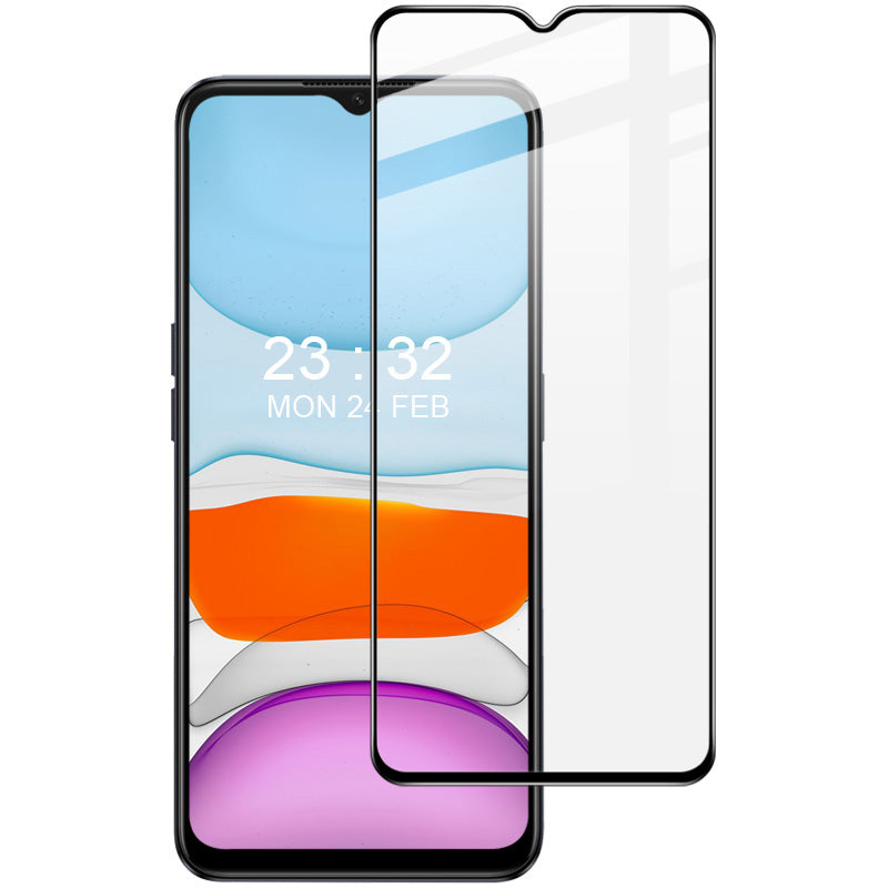 IMAK Pro+ Series For Oppo A59 5G Clear Tempered Glass Film 9H Full Cover Scratch-Proof Screen Protector