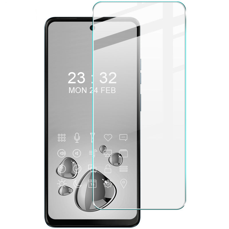 IMAK H Series For Motorola Moto G04 4G / G24 4G / G24 Power Film Tempered Glass Full Glue Screen Protector