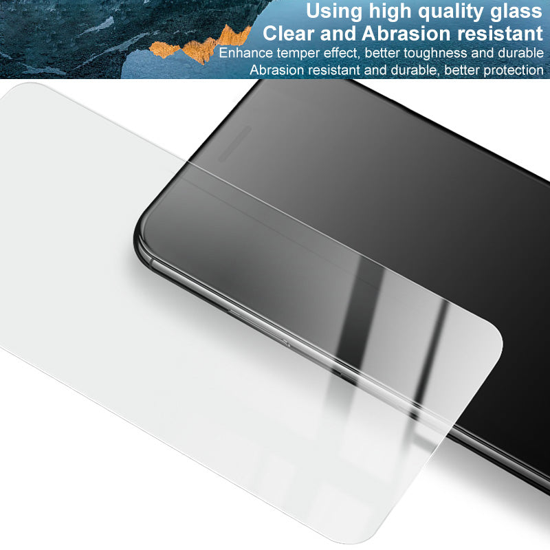 IMAK H Series For Motorola Moto G04 4G / G24 4G / G24 Power Film Tempered Glass Full Glue Screen Protector