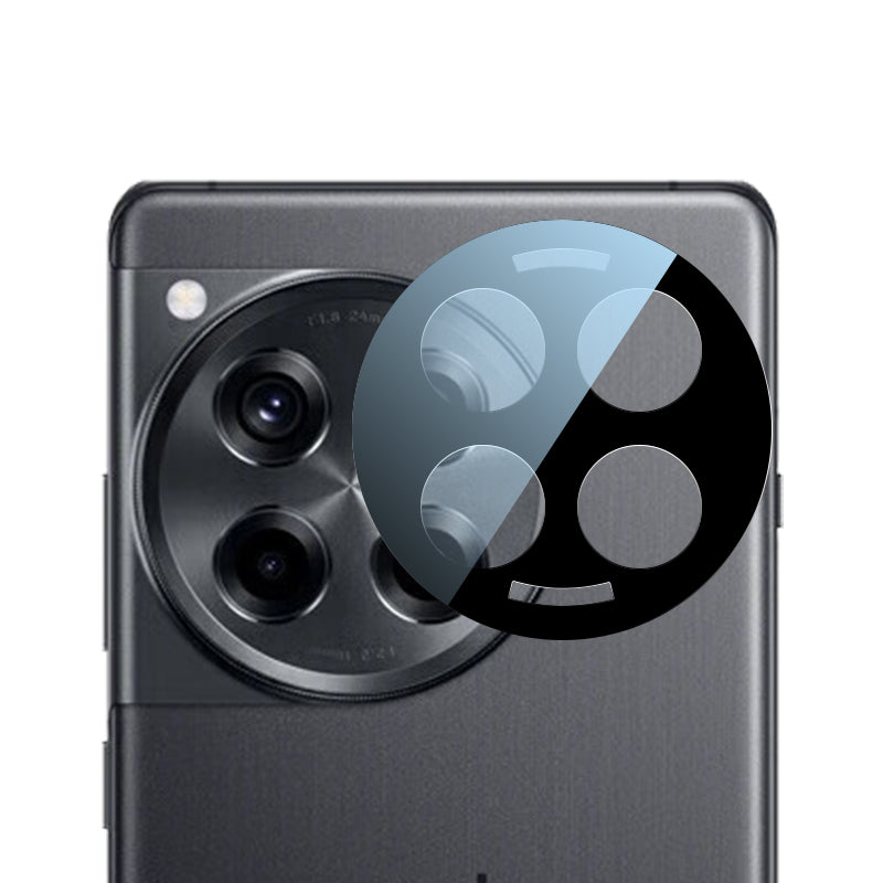 RURIHAI For OnePlus Ace 3 5G / 12R 5G Camera Lens Protector Silk-Printing AR Clear Lens Film