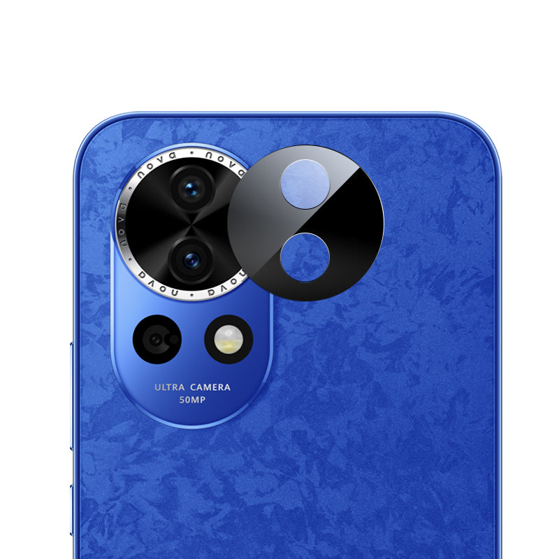 RURIHAI For Huawei nova 12 5G Silk-Printing Camera Lens Protector AR Clear Rear Lens Film