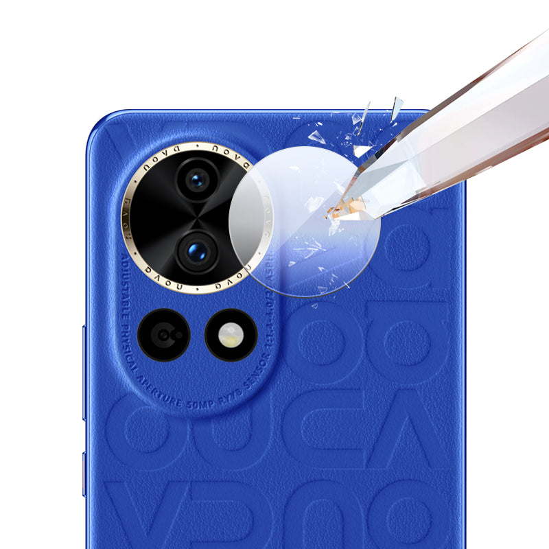 RURIHAI For Huawei nova 12 Ultra 5G / nova 12 Pro 5G Camera Lens Protector 2.5D High Aluminium-silicon Glass Lens Film