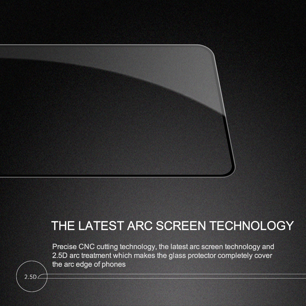 NILLKIN CP+PRO For Xiaomi Redmi Note 13 4G AGC Glass Screen Protector Anti-explosion Full Cover Film