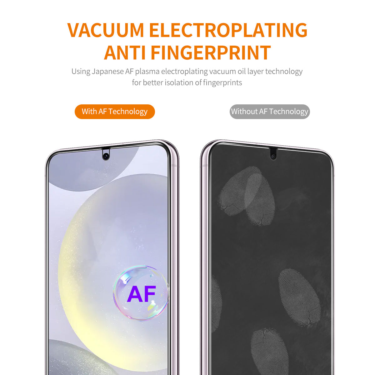 ENKAY HAT PRINCE For Samsung Galaxy S24 High Aluminium-silicon Glass Screen Protector 0.18mm Ultra Thin