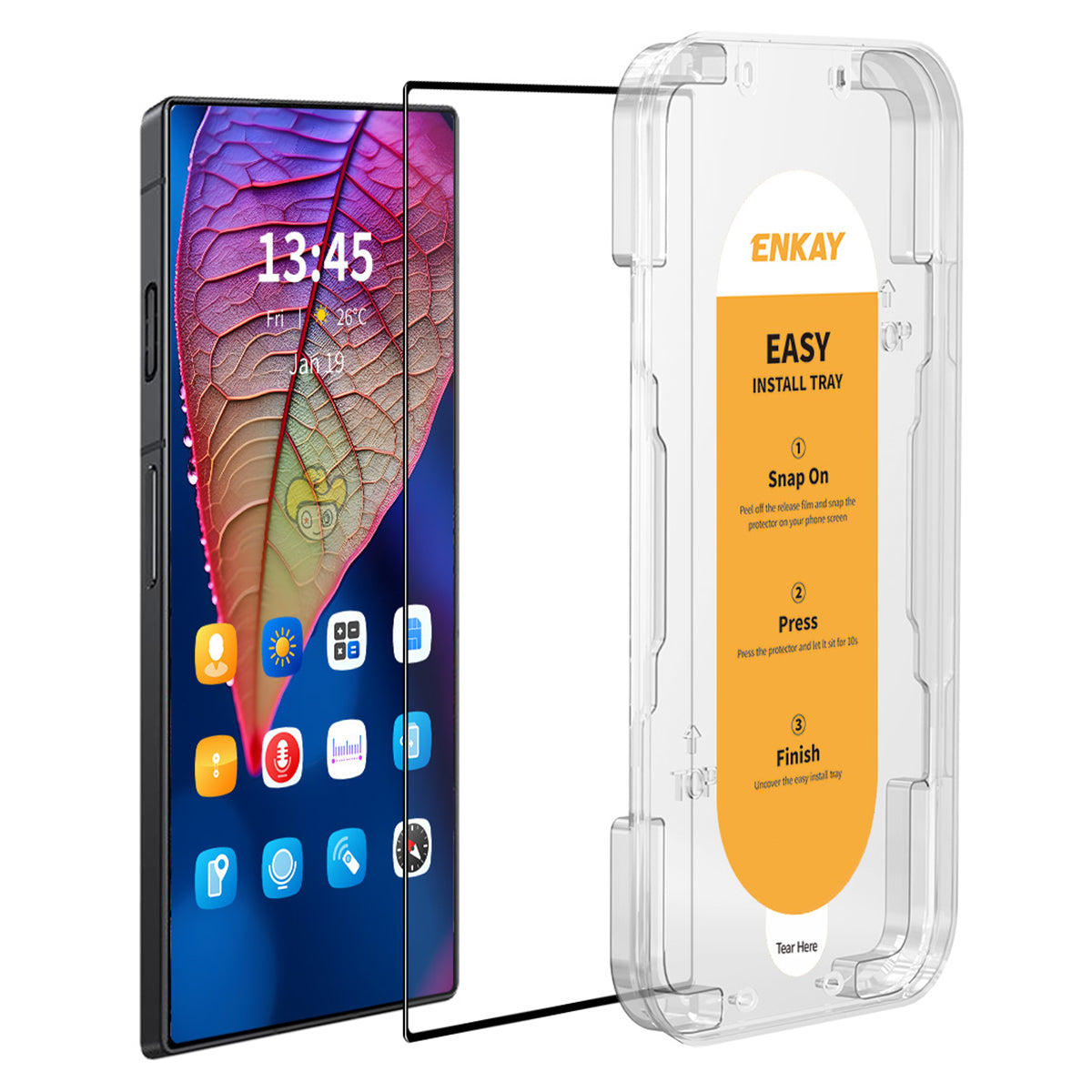 ENKAY HAT PRINCE For ZTE nubia Z50 Ultra Screen Protector 9H Shatterproof High Aluminium-silicon Glass Film