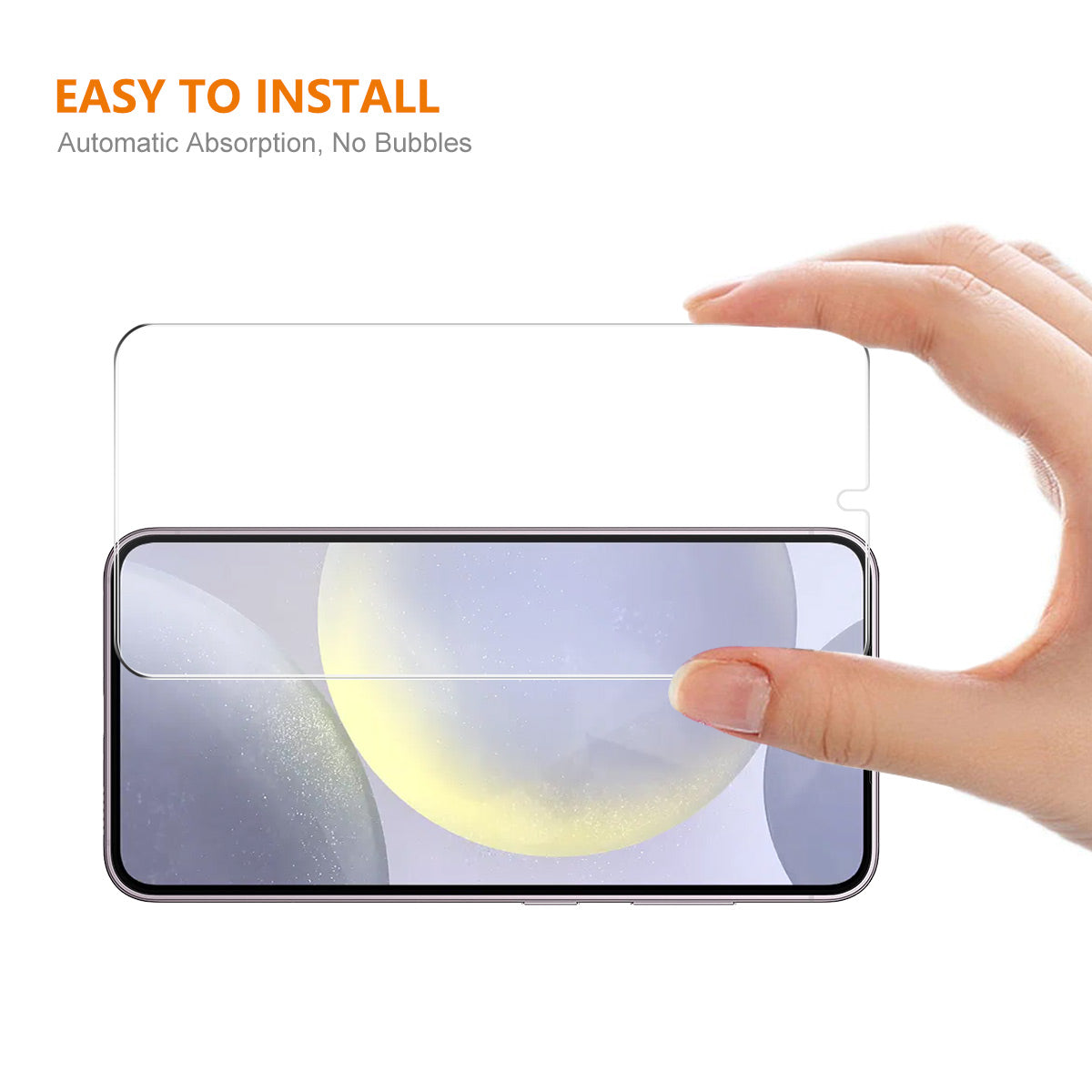 ENKAY HAT PRINCE For Samsung Galaxy S24+ Screen Protector 0.18mm High Aluminium-silicon Glass Film Fingerprint Unlock
