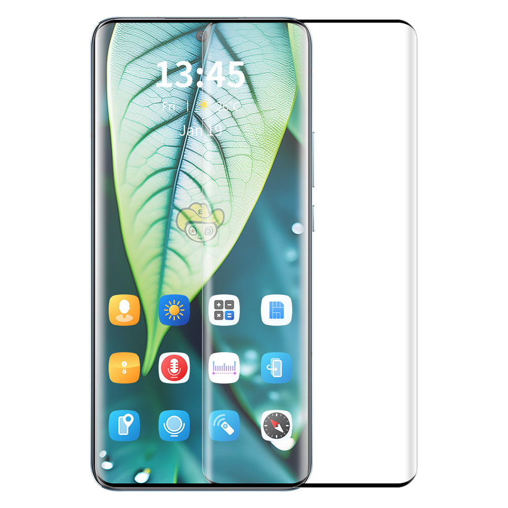 ENKAY HAT PRINCE For Honor 70 5G / 60 / 60 SE / X40 5G Full Screen Protector High Aluminum-silicon Glass Side Glue Easy Installation Film