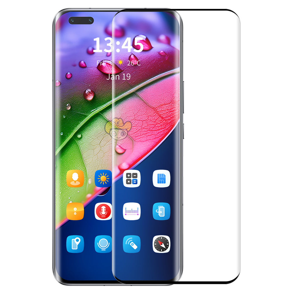 ENKAY HAT PRINCE For Oppo Find X3 / Find X3 Pro Full Screen Protector Anti-explosion High Aluminum-silicon Glass Side Glue Film