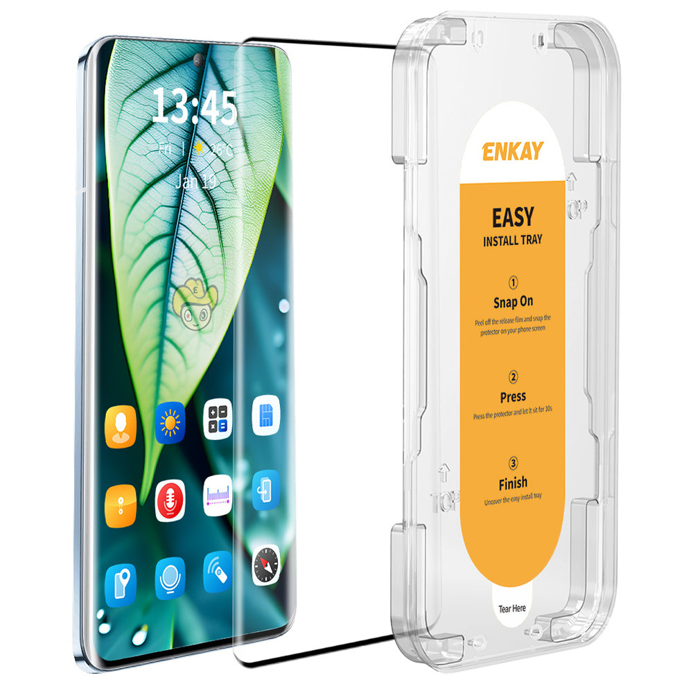 ENKAY HAT PRINCE For Huawei nova 10 4G Screen Protector Hot Bending Shatterproof High Aluminum-silicon Glass Film