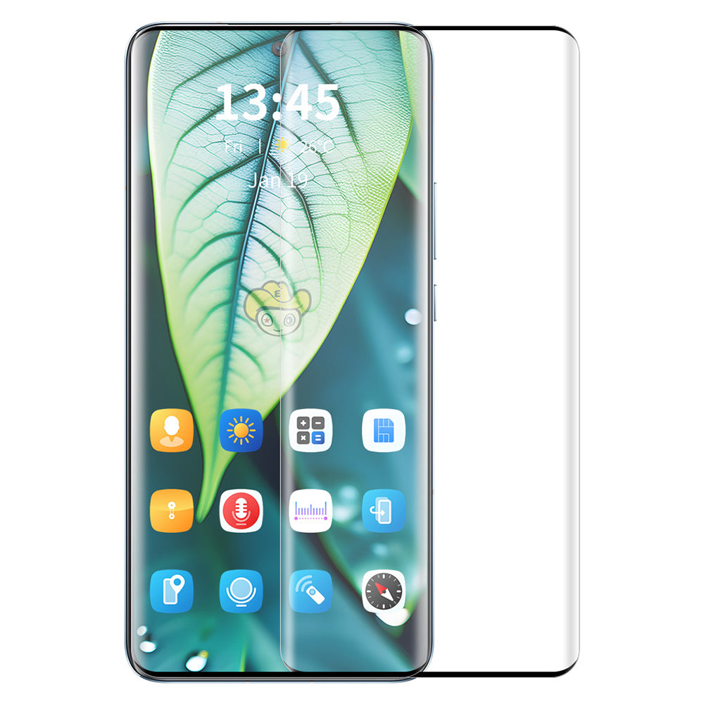 ENKAY HAT PRINCE For Huawei P50 Pro 4G Screen Protector Curved Edge High Aluminum-silicon Glass Film HD Clear