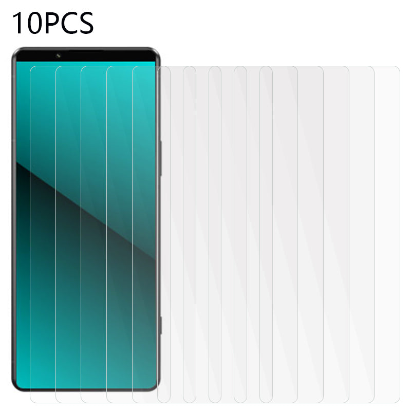 10PCS For Sony Xperia 5 VI Tempered Glass Screen Protector 2.5D 0.3mm Shatter-proof Film